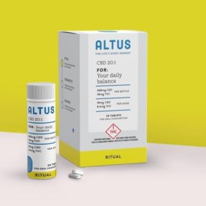 ALTUS | 20:1 Balance CBD Tablets