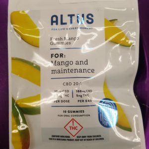 Altus - 20:1 Fresh Mango Gummies