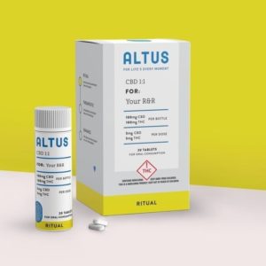 Altus Balance 1:1 Bottle 100 mg THC