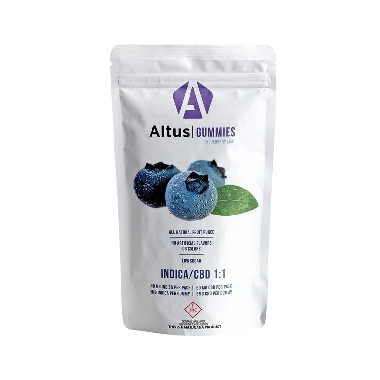 Altus Gummies Blueberry 50mg (1:1)
