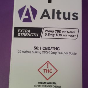 ALTUS Pills XStrength CBD 500mg 50:1