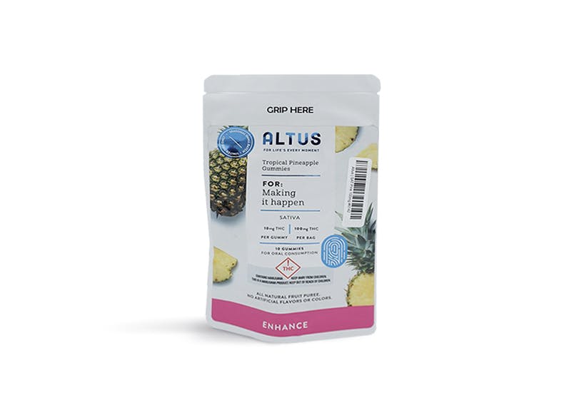 edible-altus-sativa-pineapple-gummy-100mg
