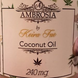 AMBROSIA COCONUT OIL - THC:THCa 240MG