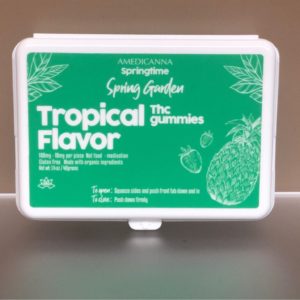Amedicanna Tropical Fruit flavored gummy
