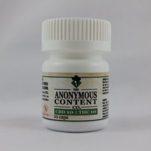 Anonymous Content Co. - 1:1 10mg Capsules