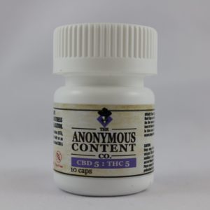 Anonymous Content Co. - 1:1 5mg Capsules