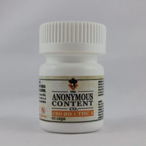 Anonymous Content Co. - 20:1 Capsules
