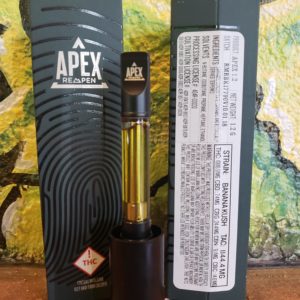 Apex 1.2mg Vape Cartridge - Banana Kush