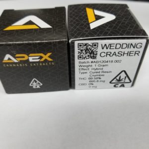 APEX WEDDING CRASHER CURED LIVE RESIN SUGAR