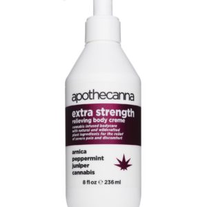 Apothecanna- Extra Strength Body Cream 8oz.