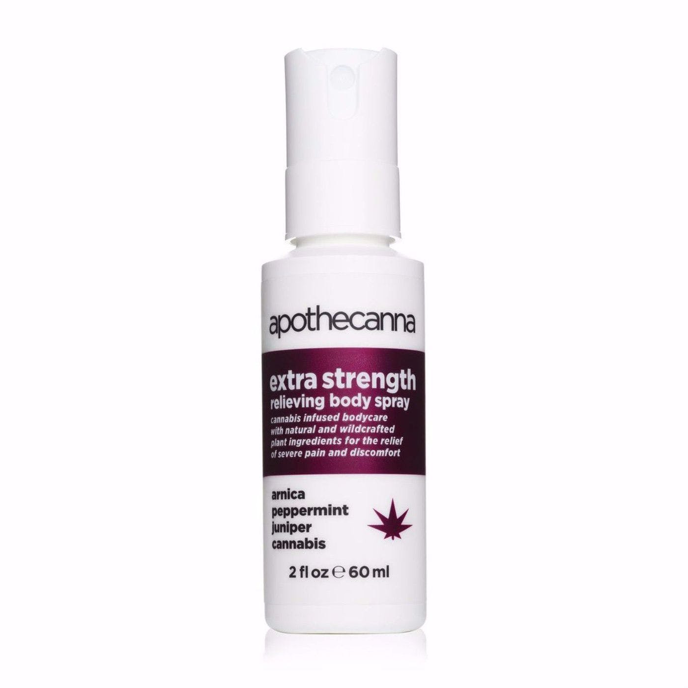 Apothecanna Extra Strength relieving body spray