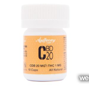 Apothecary - CBD 20 mg Capsules