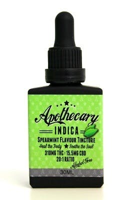 Apothecary Indica 20:1 Spearmint Tincture