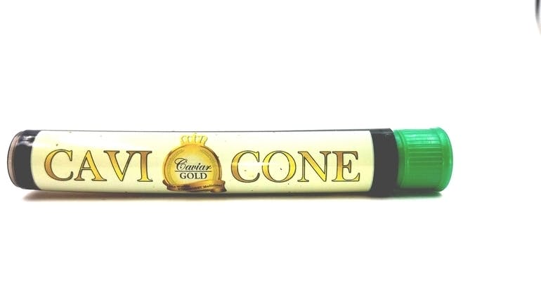 preroll-apple-cavi-cone-caviar-gold