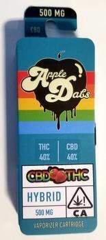 Apple Dabs Cartridge "CBD/THC"