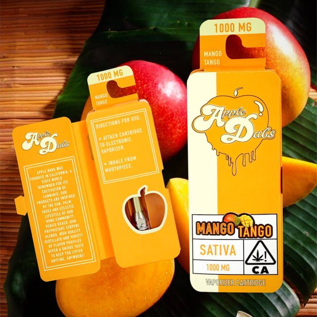 Apple Dabs cartridge- Mango Tango (500mg)