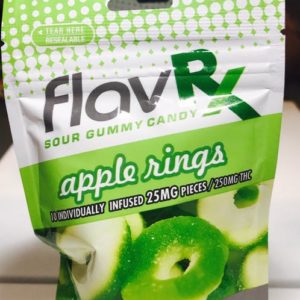 Apple Rings Sour Gummy 250mg