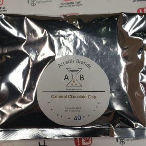 Arcadia Brands Oatmeal Chocolate Cookies (40 mg)