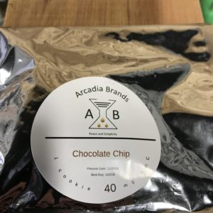 Arcadia Chocolate Chip Cookie - 40mg