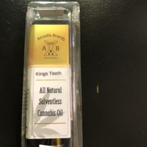 Arcadia Vape Pen & Cartridge-King Teeth .5ml