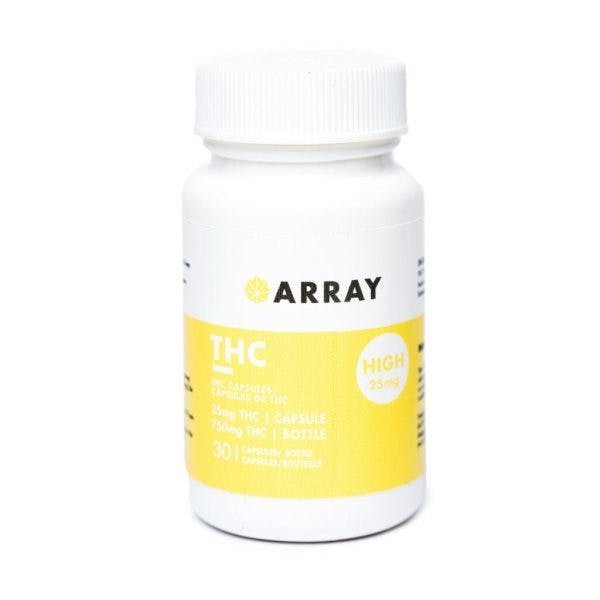 Array THC Capsules 25mg