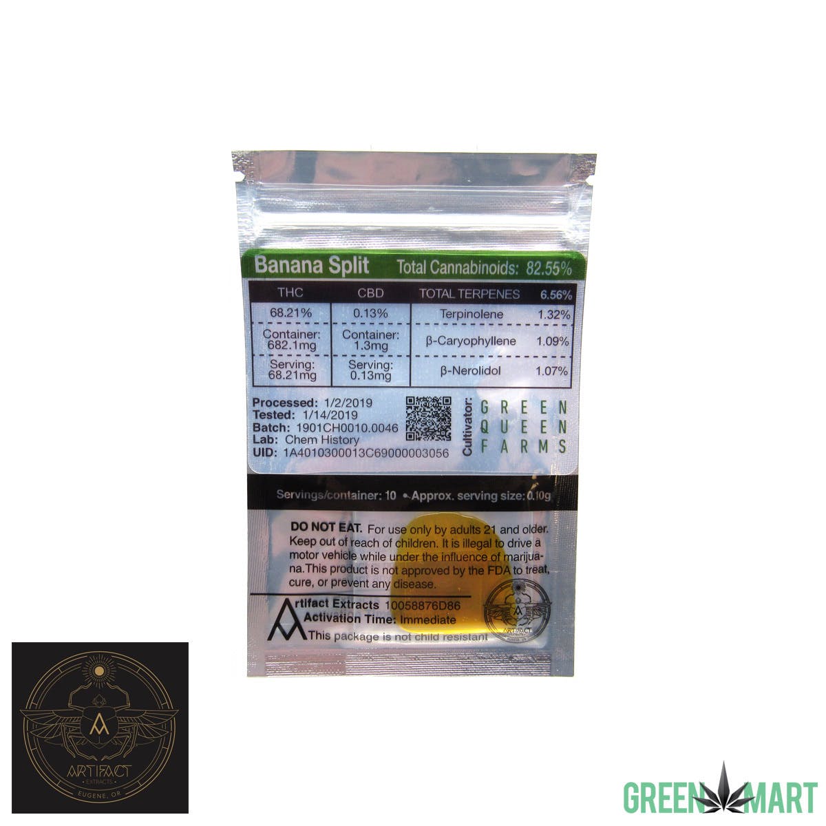 marijuana-dispensaries-12745-sw-walker-rd-ste-100a-beaverton-artifact-extracts-banana-split