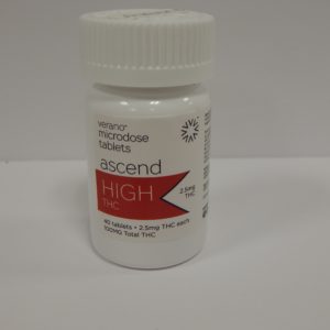 Ascent HIGH THC Tablets 100mg