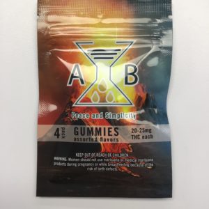 Assorted Flavor Gummies - 4 pk