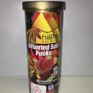 Assorted Sweet Sativa Pucks 100mg REC - CO