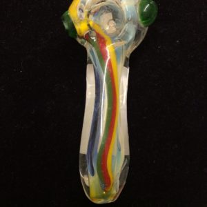 Assorted Thick Rasta Line Hand Pipe