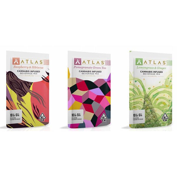 Atlas - Raspberry & Hibiscus 10mg Drink Mix
