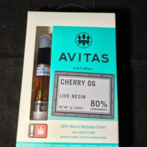 Avitas: Live Resin - Cherry OG .5g