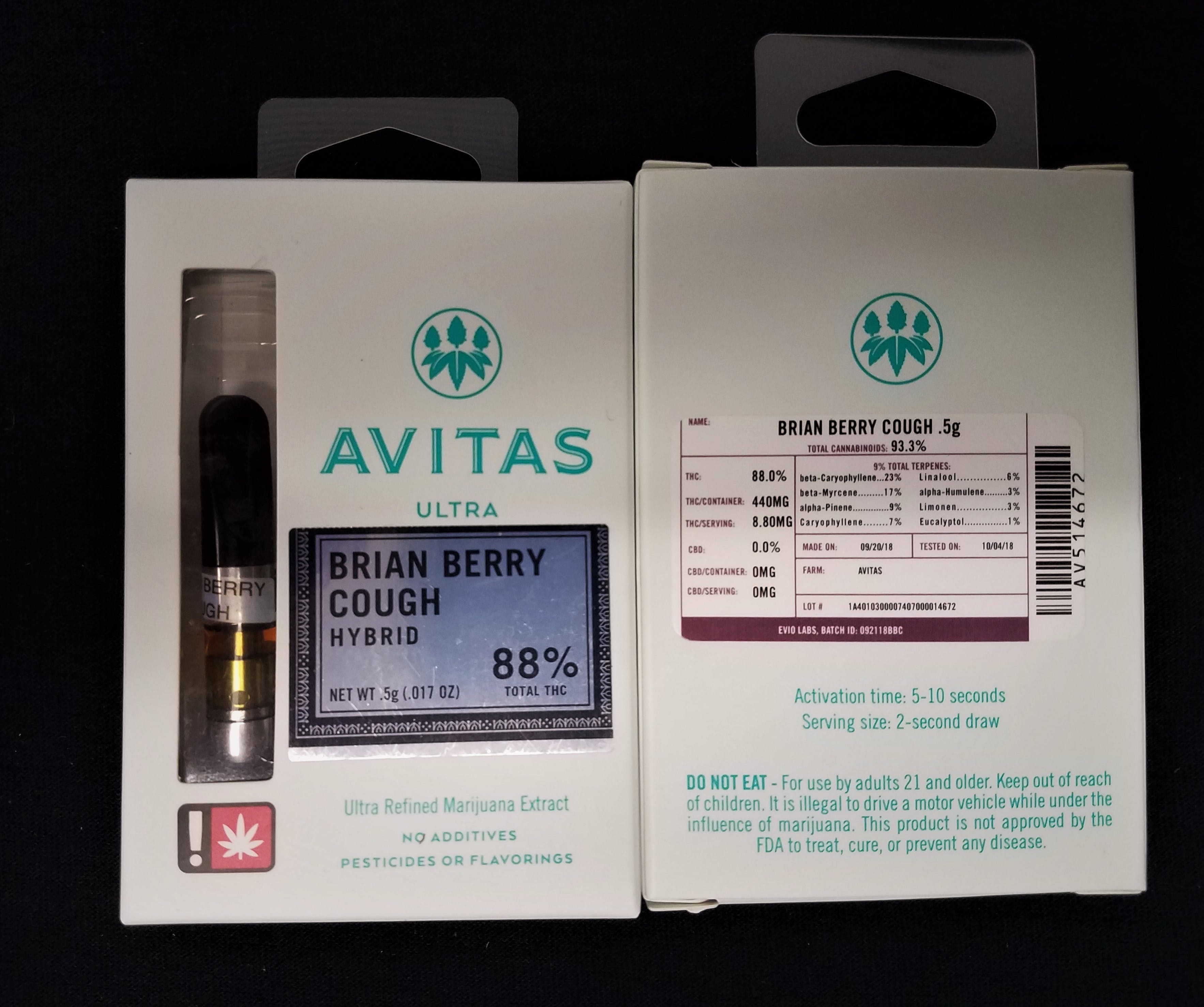 marijuana-dispensaries-71-centennial-loop-suite-b-eugene-avitas-ultra-brian-berry-cough-cartridge-5g