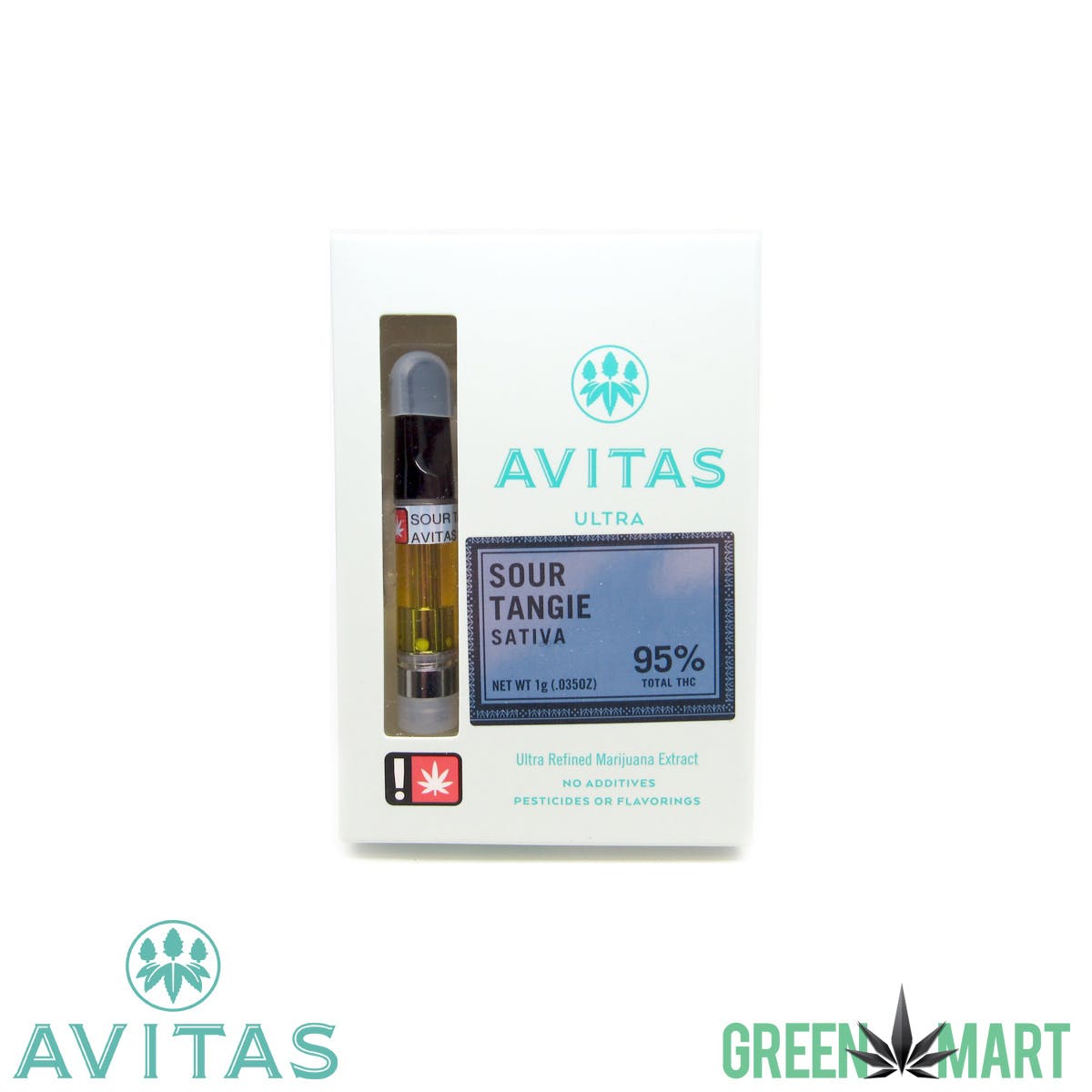 Avitas Ultra Distillate Cartridge - Sour Tangie