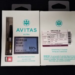 Avitas Ultra Gorilla Glue Cartridge .5g