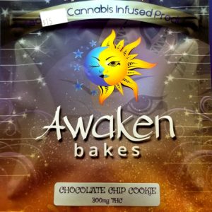 Awaken Bakes- Chocolate Chip Cookie *300Mg -Hybrid