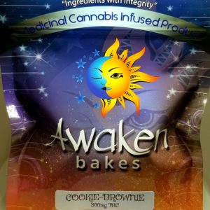 Awaken Bakes- CookieBrownie *300Mg Hybrid
