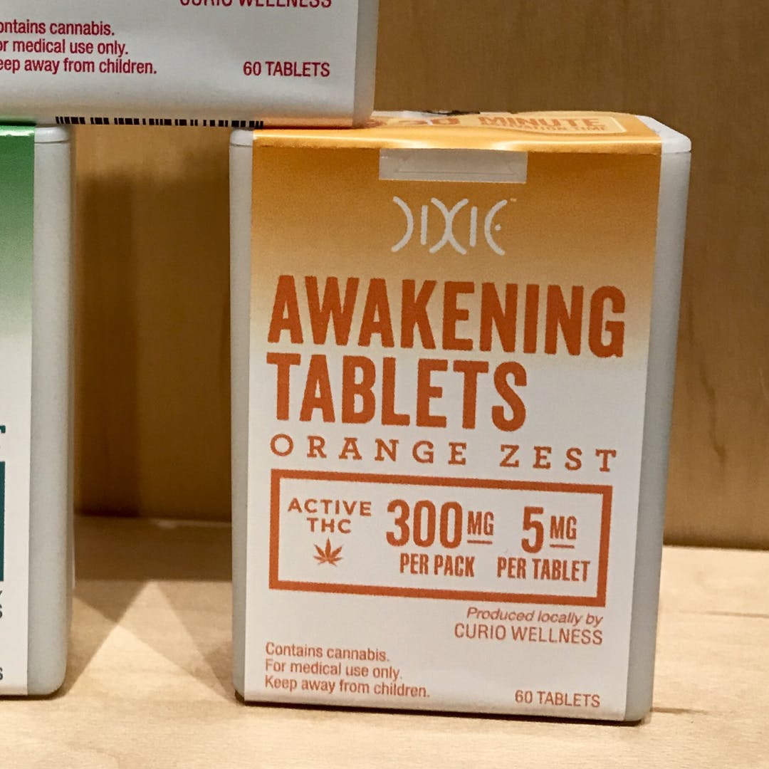 Awakening Tablets Orange Zest 300mg - Dixie Elixirs