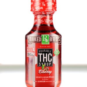 Baked Bros Cherry THC Syrup