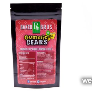 Baked Bros Gummie Bears 150mg
