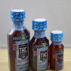 Baked Bros: THC Unflavored Syrup 150MG