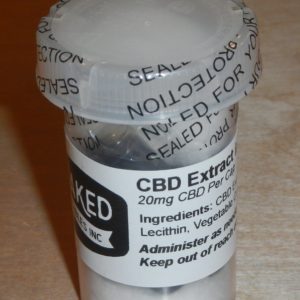 Baked - CBD 20mg Bottle (20mg x 20 Capsules)