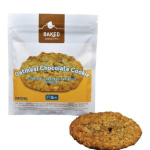 BAKED Edibles Oatmeal Chocolate Cookie