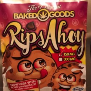 Baked Goods Rips Ahoy Cookies: Milk, Dark 150mg *2 FOR $30*