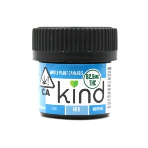 [Balm] 62.5mg THC Menthol (25ml) - Kind Medicine ((25% OFF))