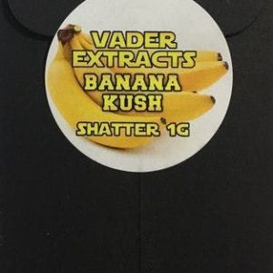 Banana Kush Shatter - Vader Extracts