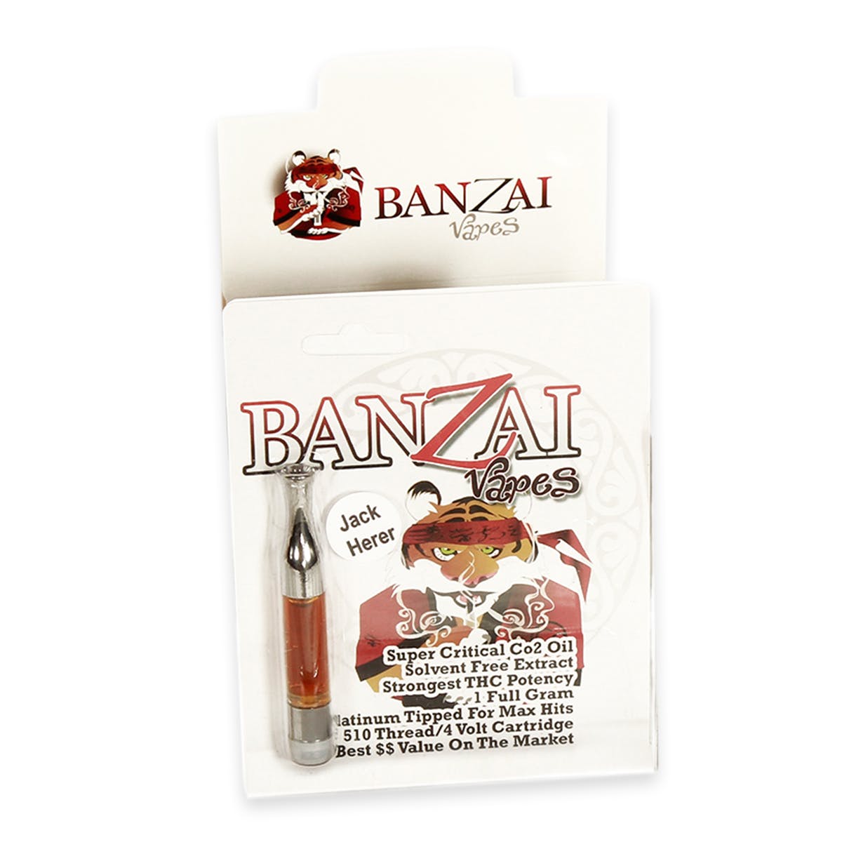 Banzai Vapes Jack Herer Cartridge