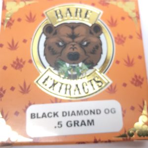 Bare Extracts Black Diamond Og- Nug Run