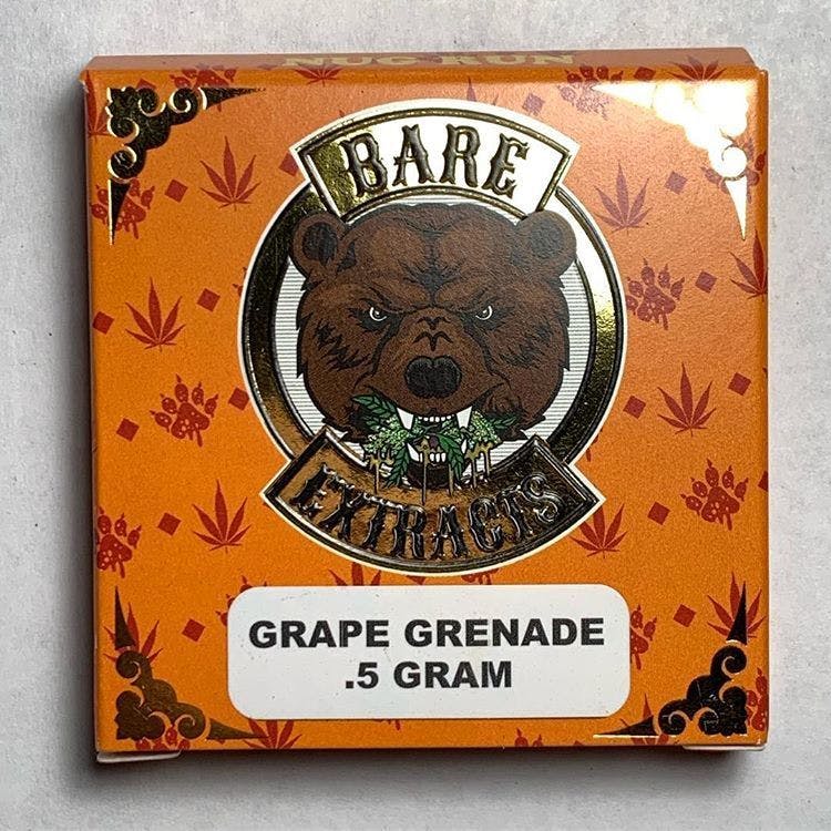 BARE EXTRACTS - GRAPE GRENADE