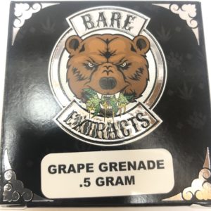 Bare Extracts Live Resin - Grape Grenade